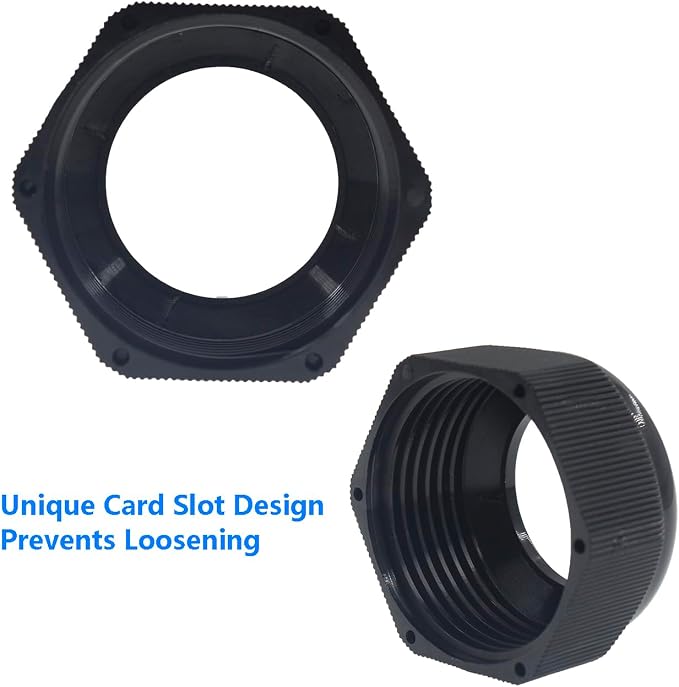 2 Inch NPT Strain Relief Nylon Cord Grip, SAFYY 5 PCS Waterproof Cable Glands - Image 7
