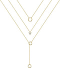 Turandoss Gold Layered Necklaces for Women - 14K Gold Plated Handmade Multilayer Bar Pearls Coin Disc Moon Butterfly Medallion Adjustable Dainty Layered Choker Necklaces for Women Jewelry