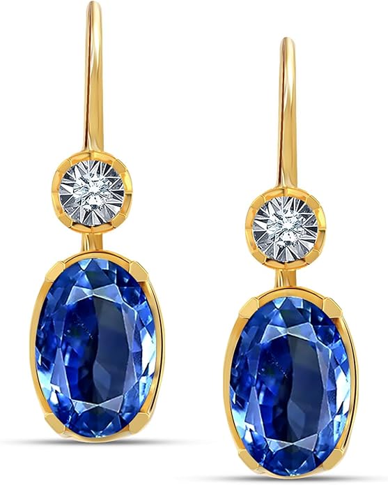 LeCalla 925 Sterling Silver Leverback Drop Earrings Lightweight Bohemia Teardrop Drop Dangle Earring for Women