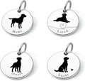 SM Design Mama Animal Charm Set – Set of 4 Stainless Steel Charms – Motherhood & Family Keepsake Jewelry Charmss