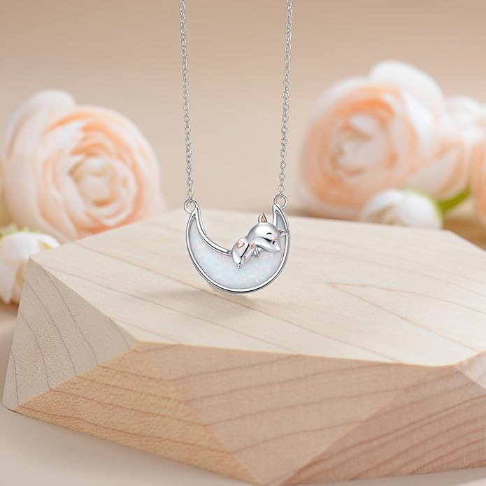 Animal Necklace for Women Necklace 925 Sterling Silver Cute Animal Pendant Necklaces Jewelry Gifts