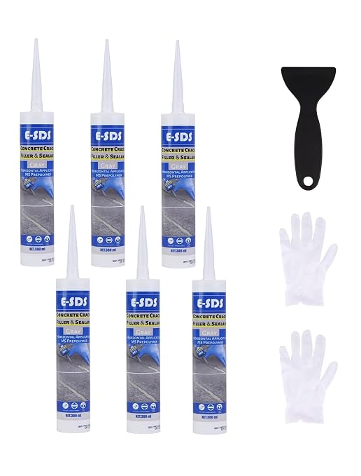 E-SDS Concrete Crack Filler Outdoor Waterproof Cement Crack Filler | by E-SDS