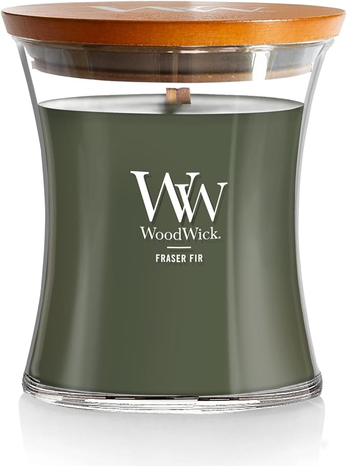 WoodWick Fraser Fir Medium Hourglass Candle, 10 Oz by Unknown