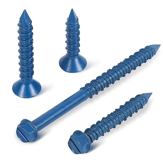 1/4" x 1-3/4" Concrete Screws, Brick or Stucco - Image 4