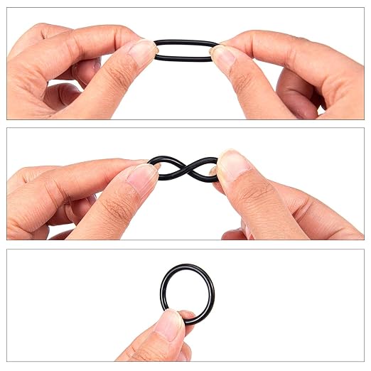 419 Pieces Metric Universal O-Ring Kit, Buna-N 70A, Rubber Seals O Rings - Image 4