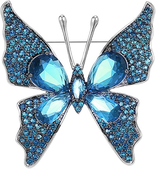 Animal Brooch for Women Girls Rhinestone Animal Brooch Lapel Pin Jewelry Gift for Mom Wife