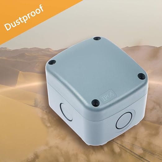 Project Box ABS Plastic Grey Junction Box IP66 Waterproof DIY Electronic | 3.25 - Image 6