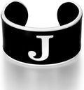 LILIE&WHITE Acrylic Monogram Resin Bracelet for Women Trendy Acrylic Statement Bracelets Jewelry Gift