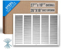 Fits 26x18 Duct Opening | Steel Return Air Grille by Handua | Vent Cover Grill by Handua
