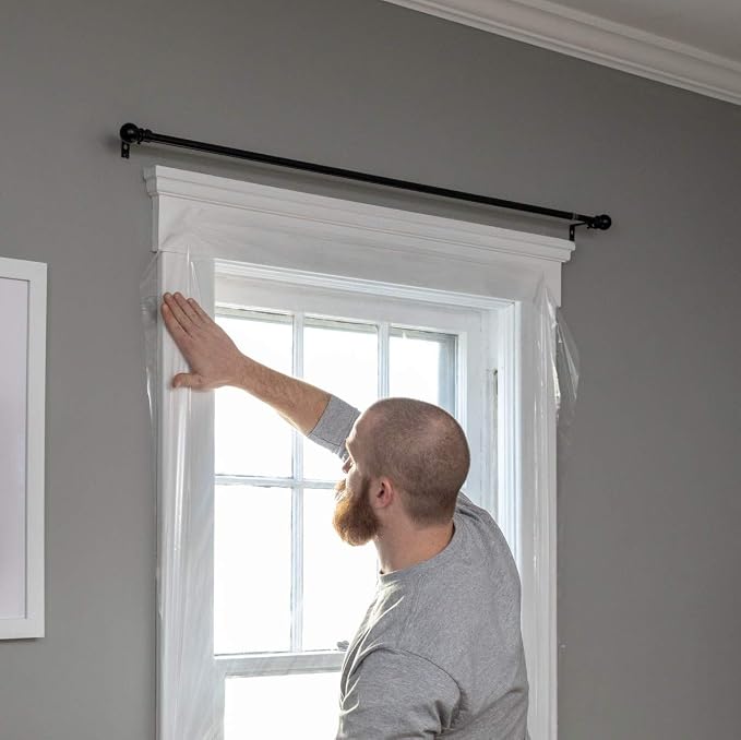 Duck Brand Indoor 5-Window Shrink Film Insulator Kit, 62-Inch x 210-Inch - Image 7