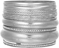 16Pcs Gold Bangle Bracelets for Women - Multi Layer Stackable Textured Bracelets Boho Jewelrys Set.