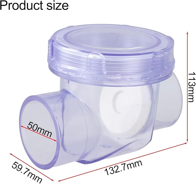 PVC Check Valve Backflow Prevention Valve - Image 6