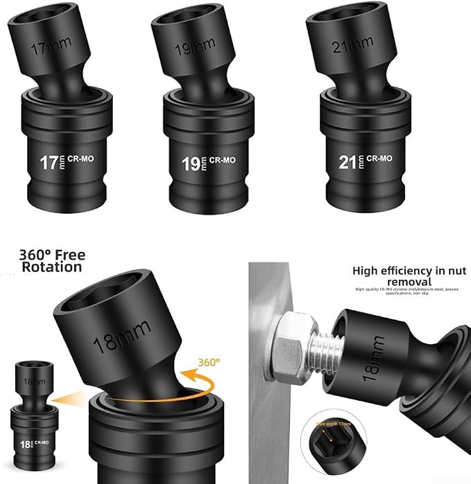 1/2 Inch Drive Hex Socket Adapter - Image 8