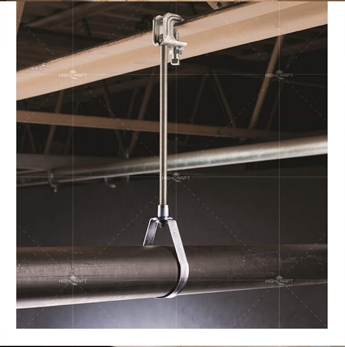 Highcraft ITSO-FQ114-10 Swivel Loop Pipe Hanger, Epoxy Coated Steel, 1-1/4 in. - Image 5