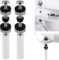 Universal All-Metal Toilet Seat Bolt, 3.74" Extra Long Toilet Screws by iFealClear
