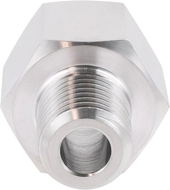 Stainless Steel 304 1/2" NPT Female x M18*1.5 Male Pipe Adapter 1pc - Image 5