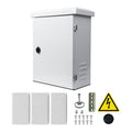 Metal Nema Enclosure with Fan Vented, Mount Track Electrical Box 16X20X10 | by SWPEC