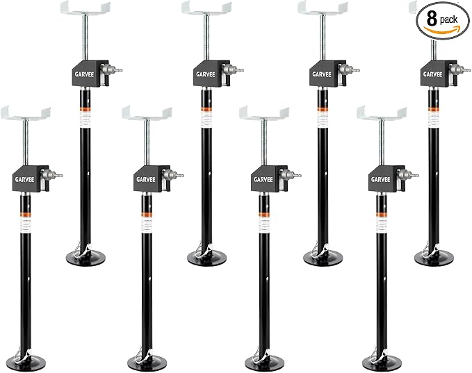 Garvee 8 Pack RV Slide Out Support Jacks | 40, 000lb Heavy Duty Rv Stabilizer by Garvee