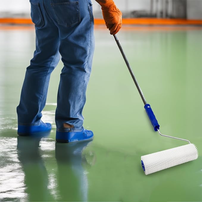 9 Inch Latex Self Leveling Screed Spiked Roller - Image 5