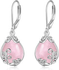 POPLYKE Celtic Filigree Teardrop Drop Dangle Earrings Sterling Silver Leverback Earrings Jewelry for Women