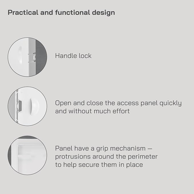 Vent Systems Access Panel for Drywall 20 x 24 Inch - Image 3