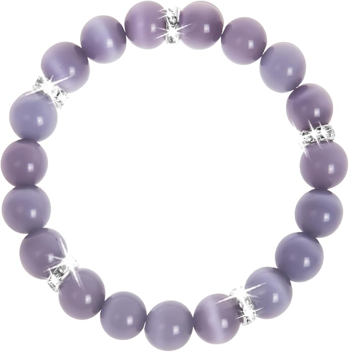 Healing Bracelet For Women Anxiety Crystal Bracelet Chakra Beaded Bracelets Rose Quartz Crystals And Healing Stones Yoga Bead Bracelet Calming Stretch Bracelet Stress Relief Gifts For Women