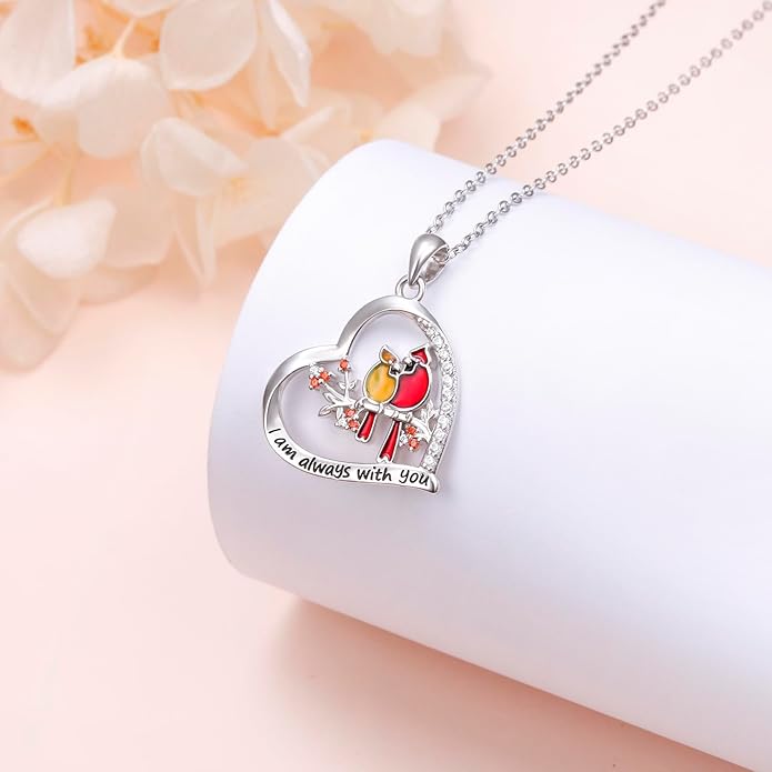 FLYOW 925 Sterling Silver Cute Animal Jewelry Hummingbird/Butterfly/Wolf/Corgi/Cat/Snake/Spider/Bat/Penguin/Bear/Opossum/Frog/Guinea Pig for Women Mother Friend Animal Lovers