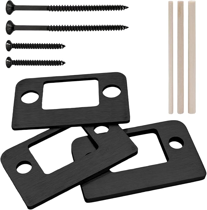 Door Strike Shim Plates 3 Pcs, Stainless Steel Spacers, Stainless Steel Rust - Image 7