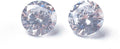 Fashewelry 500Pcs Cyrstal Clear Cubic Zirconia Faceted Rhinestone Cabochons 5mm Mini Pointed Back Diamante Gems Loose Stone for Nail Art Craft Jewelry Making