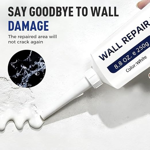 Drywall Patch Repair Kit with Scraper, 2026 New Wall Mending Agent White - Image 7