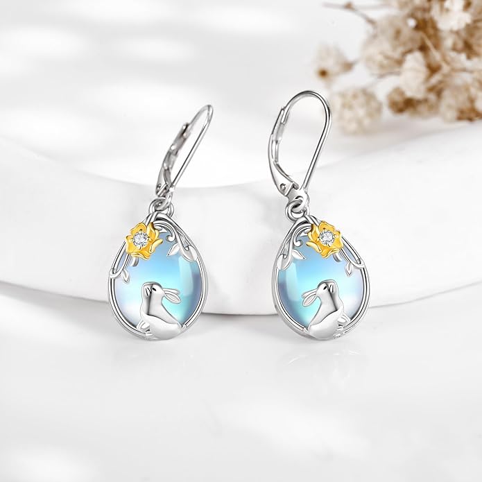 925 Sterling Silver Earrings for Women Dangle Drop Earrings Jewelry Gifts