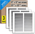 Fits 12x12 Duct Opening | Steel Return Air Grille by Handua | Vent Cover Grill by Handua