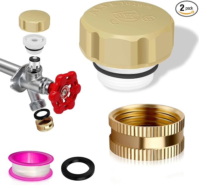 Vacuum Breaker Repair Kit, Frost Free Outdoor Faucet ASSE 1019-A Repair Kit by Boltigen