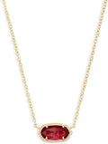 Kendra Scott Elisa Pendant Necklace for Women, Fashion Jewelry, 14k Gold-Plated