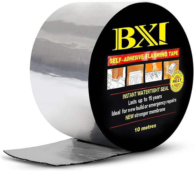 BXI Flashing Roll Tape Membrane, 4 inches X 32 Feet Thick Waterproof Patch Seal by BXI