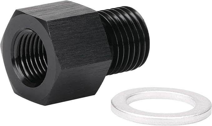 M12x1.25 Male Metric to 1/8 NPT Female Oil Pressure Sensor Adapter Fitting - Image 4
