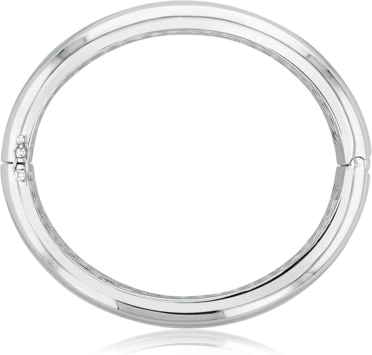 Reeds Sterling Silver Tube Bangle Bracelet