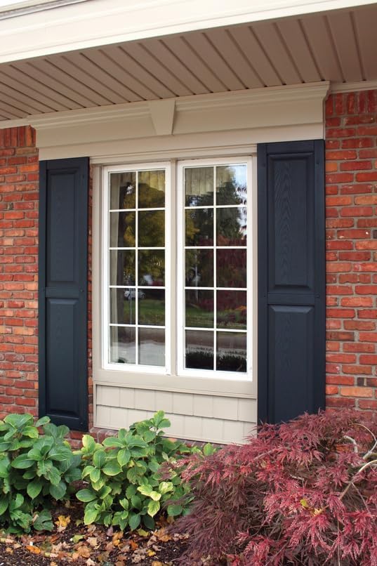 Polaris Homeside Raised Panel Vinyl Shutters 14-1/2in. x 35in. - Image 6
