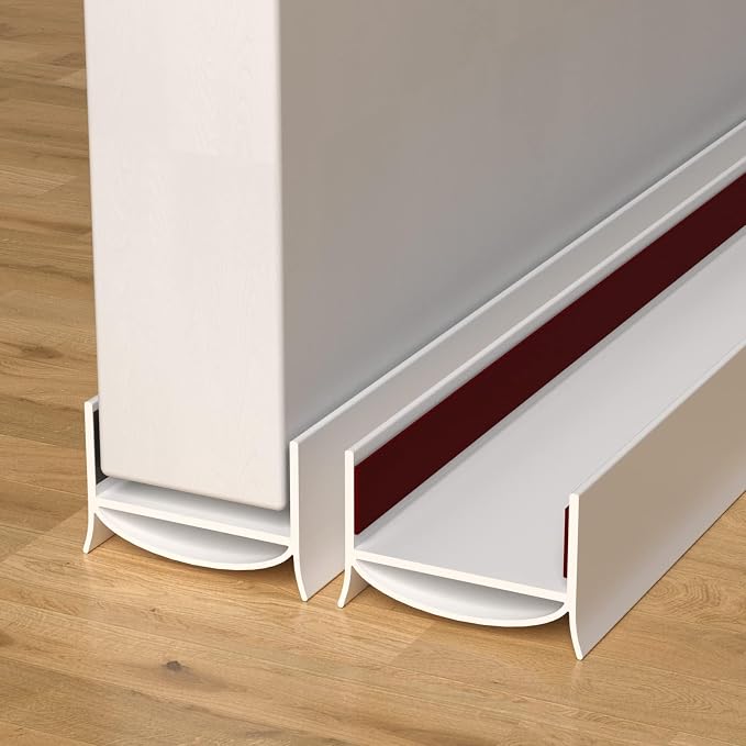 Door Draft Stopper for Bottom of Door, PVC Door Bottom Seal Strip by YYGCL