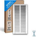 Fits 8x18 Duct Opening | Steel Return Air Grille by Handua | Vent Cover Grill by Handua