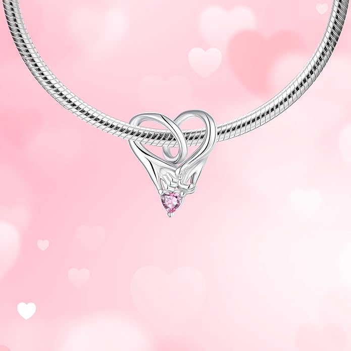 925 Sterling Silver Charms for Bracelets and Necklaces Charms for Women Fashion Jewelry for Women Friend and Mother