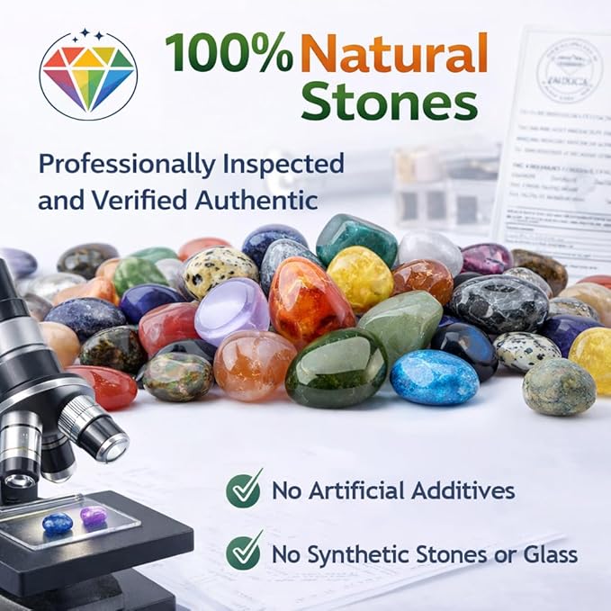 Polished Leopardskin Jasper Crystal Chips 200 Pcs - 0.3" 10 oz Tumbled Stone Chips Crushed Sea Glass Stones Healing Reiki Crystal Making Home Decoration