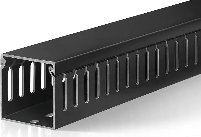 2" H x 2" W Cable Raceway, 33in Under Desk Wire Management Channel, 16.5in Each by ZhiYo
