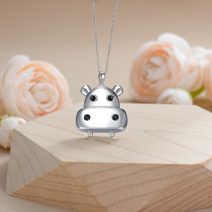 Animal Necklace for Women Necklace 925 Sterling Silver Cute Animal Pendant Necklaces Jewelry Gifts