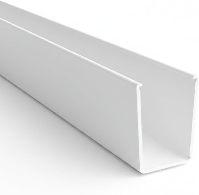 KC Hardware Aluminum Top U Channel Frame 5/8" Wide x 1" Tall by KCHardware