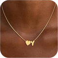 Valentines Day Gifts for Kids Teen Girls Women - 14K Gold Plated Dainty Heart A-Z Initial Letter Necklace Teen Girls Gifts Trendy Stuff Birthday Gift for 5 6 7 8 9 10 Year Old Girls Gift