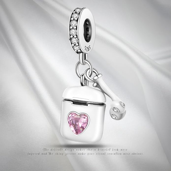 925 sterling silver bracelet necklace pendant, women's jewelry, a charming pendant suitable for matching the original bracelet, perfect for parties, birthdays, and as a jewelry gift