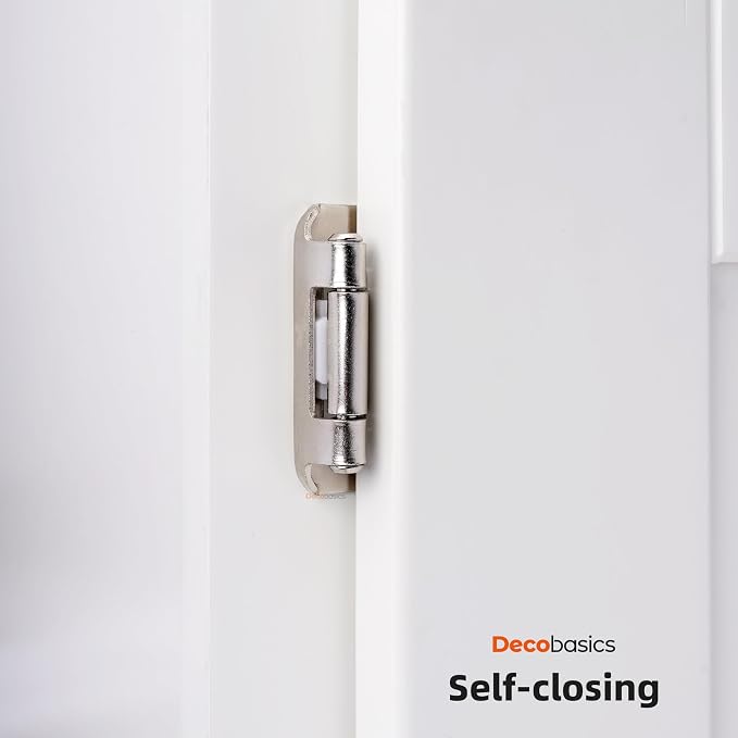 10 Pack 1/2" Overlay Brushed Nickel Cabinet Hinges - Image 4