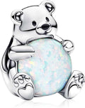Cute Fashion Heart Charms,S925 Sterling Silver Charm,Bead for Bracelets and Necklaces,For Women Jewelry Present