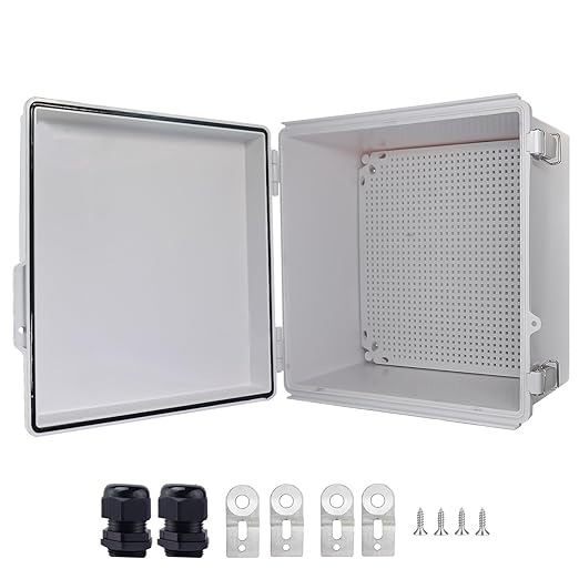 Waterproof Junction Box, ABS Plastic Electrical Box by LuSumtly